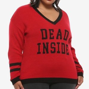 Dead Inside ☠️ Sweater